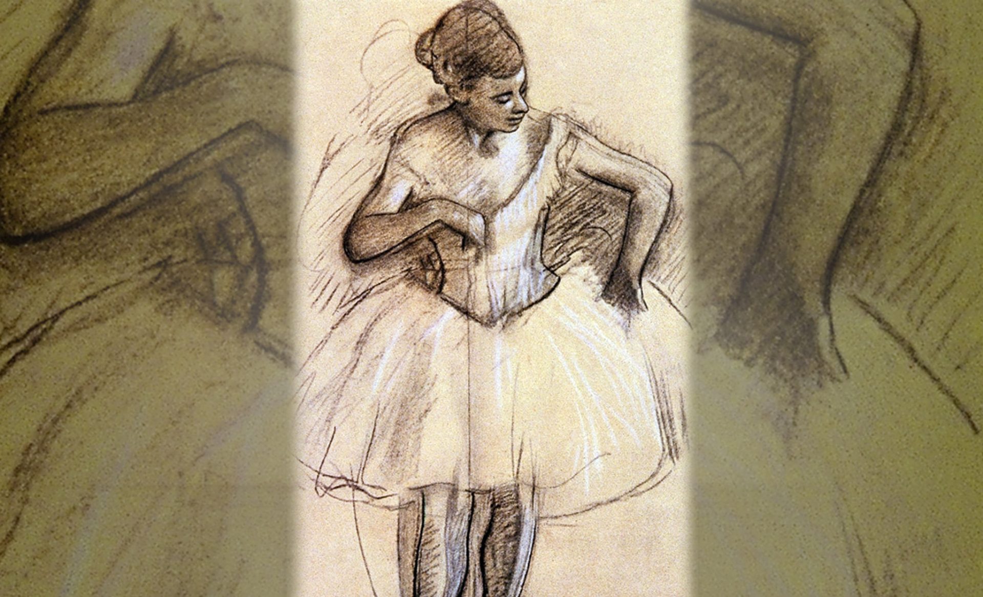 Dibujos de Bailarinas, Edgar Degas