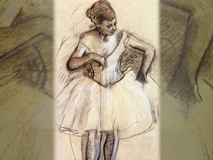 Dibujos de Bailarinas, Edgar Degas