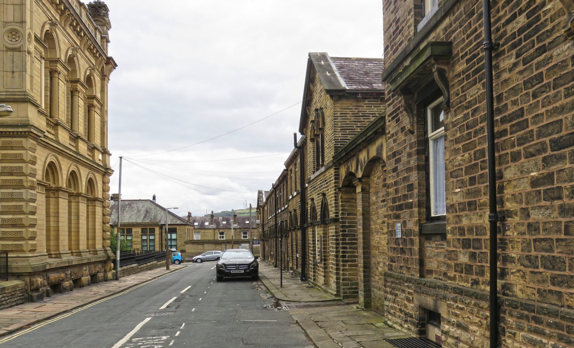 Saltaire Village, Bradford in West Yorkshire